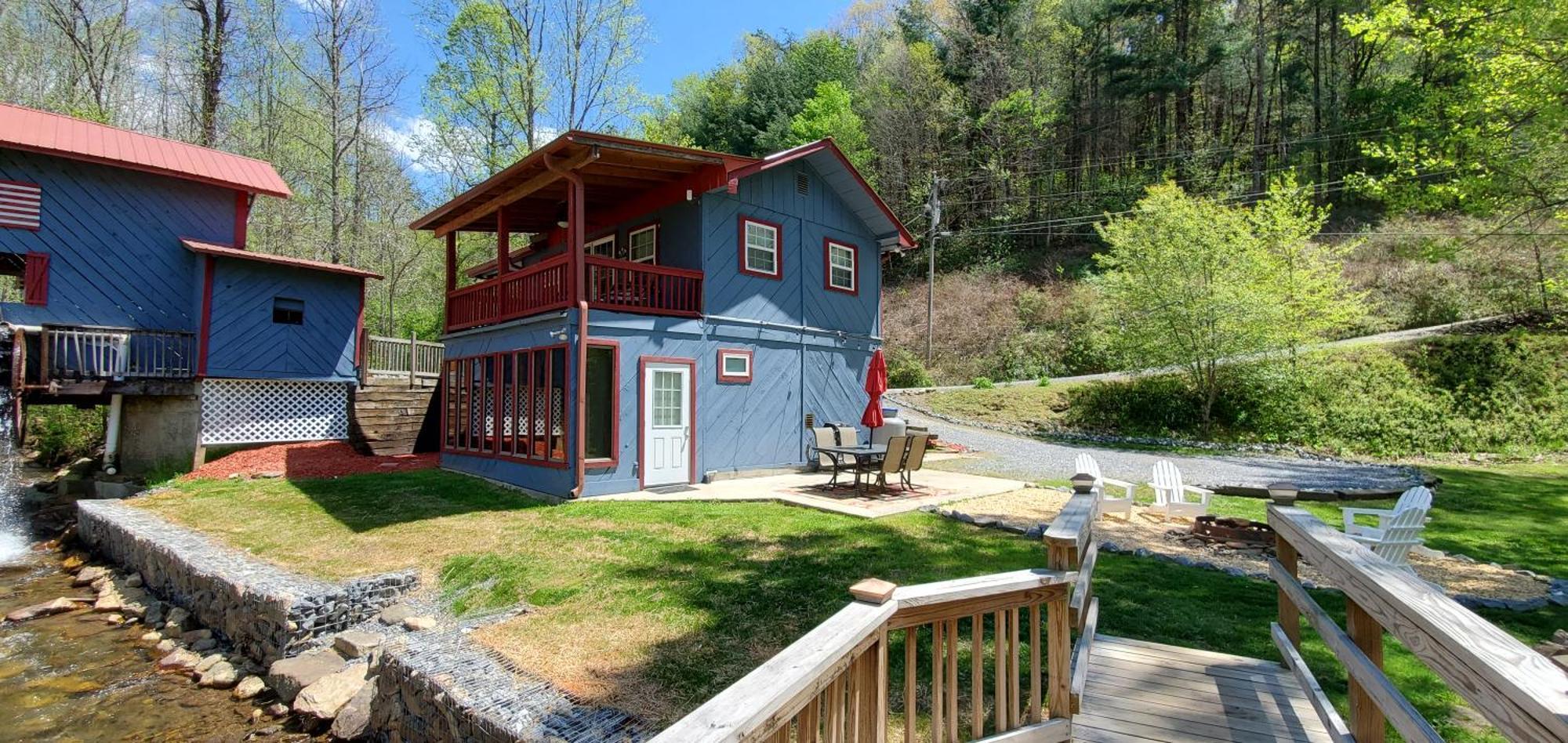 Waterwheel Cabin By The Creek ميرفي المظهر الخارجي الصورة